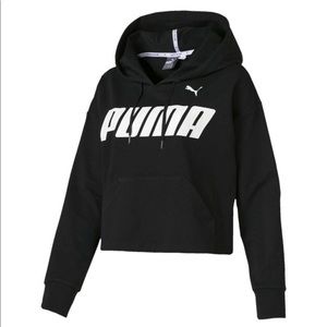Puma cropped hoodie